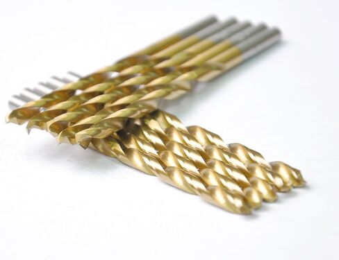 10PCS, 7/16", Titanium Drill Bits in Kuwait