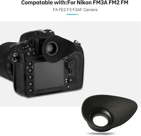 19mm AI Eyecup Eyepiece for Nikon FM3A FM2 FM FA FE2 F3 F3AF Cameras Rubber Camera Viewfinder Eye Cup 19mm Rubber Eye Cup in Kuwait