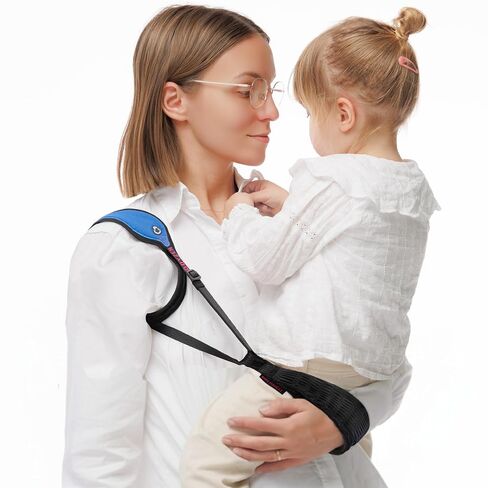 Easy Handle Arm Support Sling for Parents – NOT a Baby Carrier – Carrying Aid for Holding Infant (6+ Months) & Toddler – Ergonomic Shoulder Support, Travel-Friendly in Kuwait