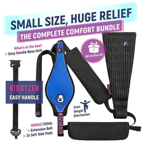 Easy Handle Arm Support Sling for Parents – NOT a Baby Carrier – Carrying Aid for Holding Infant (6+ Months) & Toddler – Ergonomic Shoulder Support, Travel-Friendly in Kuwait