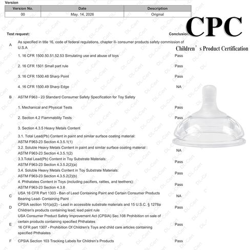 Silicone Nipples for Comotomo Baby Bottles, Food Grade Soft Replacement Nipple, Fast Flow (6+ Months), Pack of 2 in Kuwait