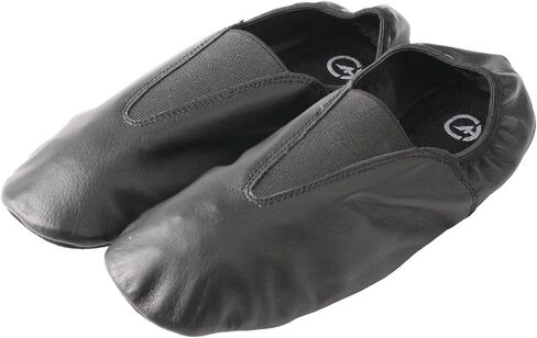 Ballet Shoes for Women Black Elastic Arch Dance Slippers in Kuwait