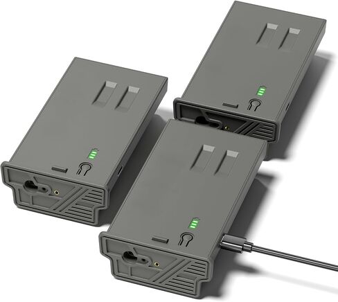 3 Pack Reveal Battery for Reveal Hunting Trail Camera Upgraded Solar Charge | Compatible with Camera Reveal Ultra, X Gen 3.0, Pro 3.0, X, X Pro, X Gen 2.0, XB, SK in Kuwait