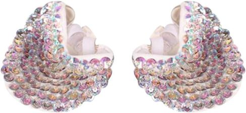1 Pair Contemporary Pirouette Dance Half Sole Crystal Stretch Lyrical Turning Shoes for Ballet Jazz Girls Women Size S in Kuwait