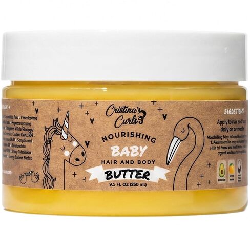 Cristina's Curls Nourishing Baby Wash Day Hair Bundle – Gentle Shampoo + Lightweight Scalp Oil in Kuwait