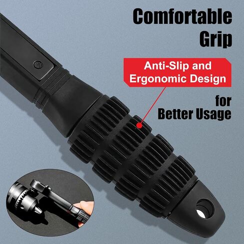 Ratchet Drill Chuck Key Wrench,2 in 1 Drill chuck key Ratchet Spanner,Universal drill ratchet Wrench Chuck key Replacement Tool for Most Electric drills and Power Tools in Kuwait