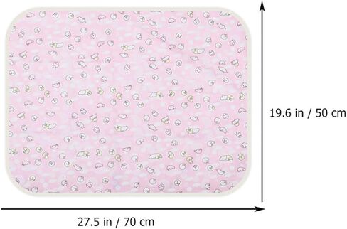 UPKOCH Waterproof Bed Wetting Pads 3pcs Set Foldable Mattress Protectors Made of Lint Material Keeps Sheets Dry for Pet Bed or Diaper Changing Cover Random Color in Kuwait