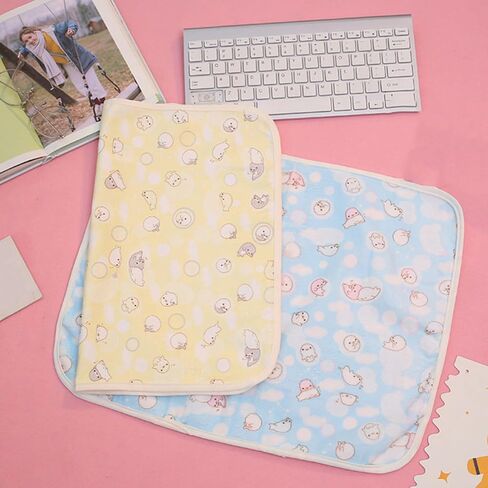 UPKOCH Waterproof Bed Wetting Pads 3pcs Set Foldable Mattress Protectors Made of Lint Material Keeps Sheets Dry for Pet Bed or Diaper Changing Cover Random Color in Kuwait