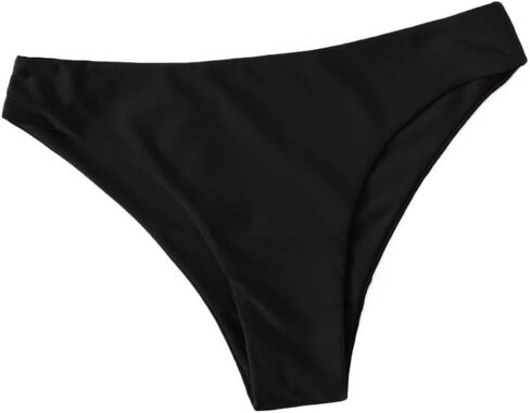 Bathing Suit Bottoms for Women Summer Beach Solid Swimming Panty in Kuwait