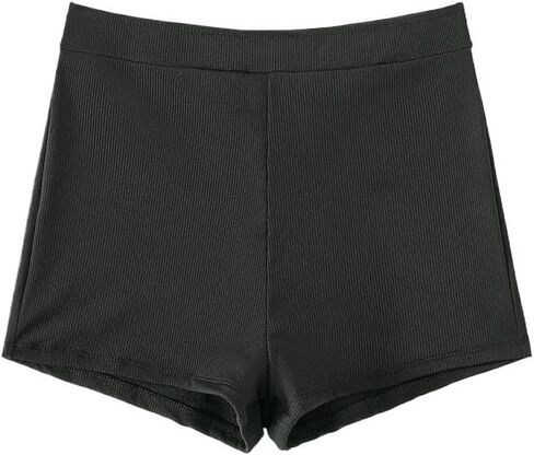 Bathing Suit Bottoms for Women Summer Beach Ribbed Knit Bikini Bottom in Kuwait
