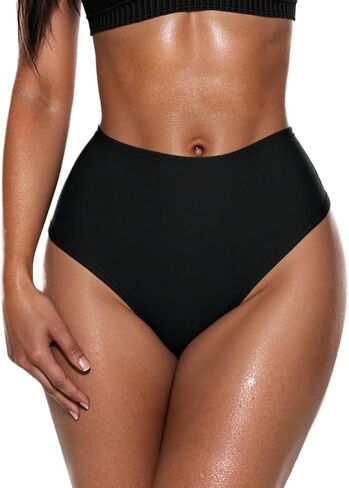 Bathing Suit Bottoms for Women Summer Beach High Waisted Bikini in Kuwait