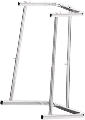 Shelf Tall Trash Bag Holder Leaf Waste Stand Garbage Bag Bracket Stainless Steel Adjustable Folding Suitable for Garden Camping Picnic in Kuwait