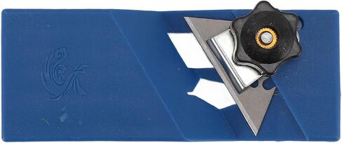 Tbest 45 Degree Chamfer Planer Double Slot Straight Edges 45 Degree Bevel Chamfer Plane Woodworking Trimming Tool Pl a Planer Features Cutting Slot in Kuwait