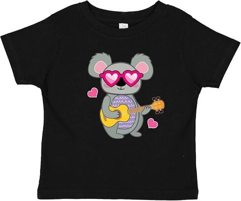 inktastic Koala Cute Girls Guitar Outfit Baby T-Shirt in Kuwait