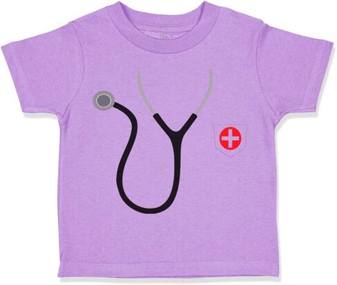 Toddler T-Shirt Cute Doctor Stethoscope Medicine Medical Cute Doctor Clothes in Kuwait