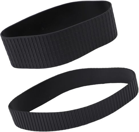Fabater Rubber Lens Zoom Grip Set for 24 to 70 Series Lenses, Comfortable Nonslip Focus and Zoom Grip, HighElasticity Rubber, 2 Units in Kuwait