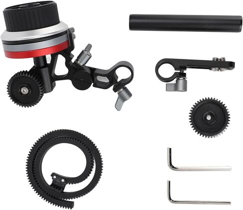 Emoshayoga Mirrorless Camera Follow Focus Gear for Accurate Focus Control in Video 1 Unit Aluminum Alloy in Kuwait