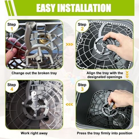 Bottom Tray Replacement Compatible with Momcozy KleanPal Pro Bottle Washer, Replacement Base Rack for Grownsy EaseClean, Papablic & MOMFANN EasePure Bottle Washer Pro, PP, BPA Free in Kuwait