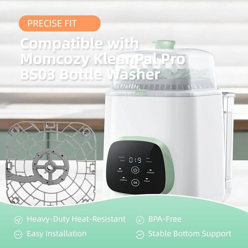 Replacement Bottom Tray for Momcozy Bottle Washer - KleanPal Pro Base Parts | Heat-Resistant, BPA-Free, Restore Stable Performance with a Replacement Bottom Tray in Kuwait
