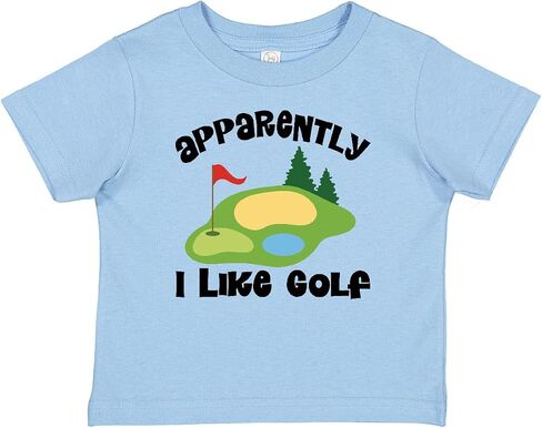 inktastic Funny Golfing Apparently I Like Golf Baby T-Shirt in Kuwait