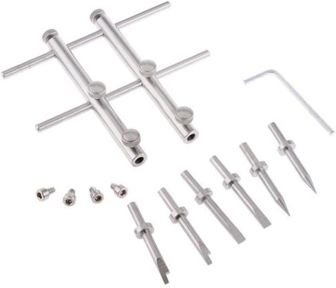 Metal Camera Lens Repair Tool Kits, Lens Repair Opening Retaining Ring Remover, Camera Lens Disassemble Wrench Tool Set(Bundle5-Suction Cup) in Kuwait