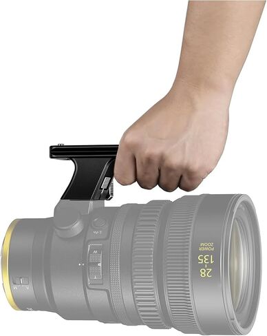 Leofoto NF-08 Lens Replacement Foot for Nikon Z 28-135mm f/4 PZ, Compatible Arca-Swiss,CNC Aluminum Lens Foot with QD Socket & Ergonomic Silicone Grip, Two Safety Stop in Kuwait