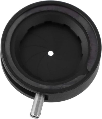 Fafeicy Manual Diaphragm Adjustable Aperture Lens Mechanical Diaphragm for Digital Camera Optical Platform with 1-12mm Diameter SK12 in Kuwait