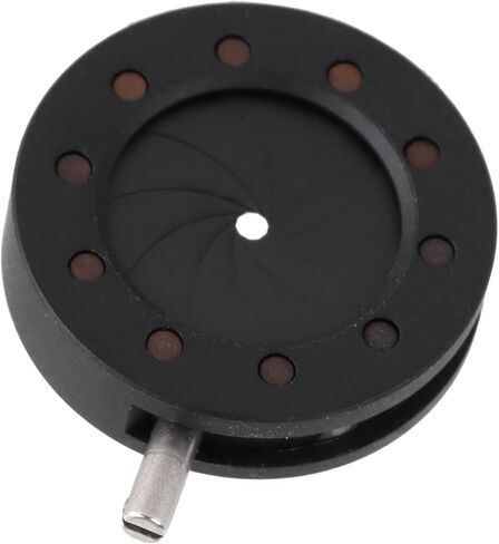 Fafeicy Manual Diaphragm Adjustable Aperture Lens Mechanical Diaphragm for Digital Camera Optical Platform with 1-12mm Diameter SK12 in Kuwait