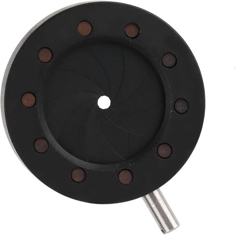 Fafeicy Manual Diaphragm Adjustable Aperture Lens Mechanical Diaphragm for Digital Camera Optical Platform with 1-12mm Diameter SK12 in Kuwait
