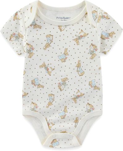 Peter Rabbit Baby Boys 3 Pack Bodysuit for Newborn and Infant in Kuwait