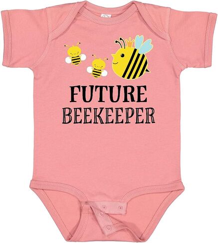 inktastic Future Beekeeper Honey Bee Baby Bodysuit in Kuwait