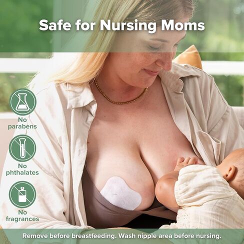 haakaa Hydrogel Nipple Pads with Lanolin, 8 PCS Individually Wrapped | Cooling hydrogel nipple pads with lanolin for soothing comfort during breastfeeding and pumping, breastfeeding essential in Kuwait