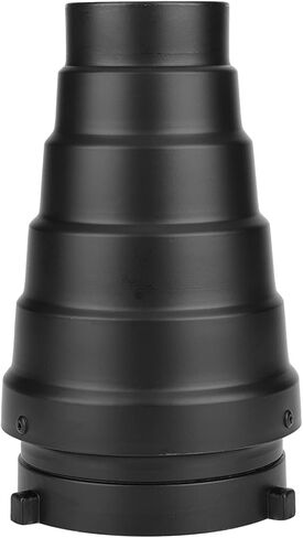 Professional Snoot Honeycomb Grid Light Beam Tube Bowens Mount Studio Strobe Flash Accessory Photography Lighting Equipment Conical Shape Light Control Tool for Studio Photo in Kuwait