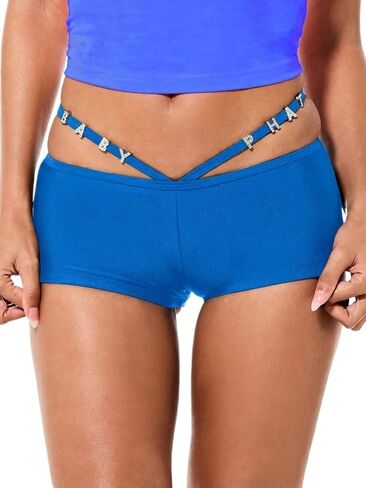 Bathing Suit Bottoms for Women Bikini Boyshorts with Straps Beach Swimming in Kuwait