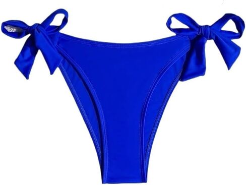 Bathing Suit Bottoms for Women Side Tie Trunk Bottoms in Kuwait