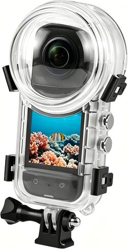 Premium Invisible Dive Housing Case for Insta360 X5 in Kuwait