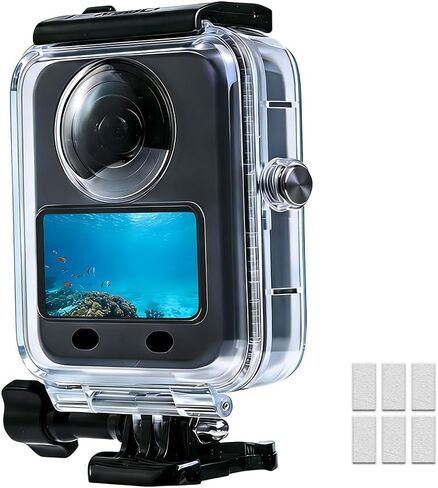 Dive Case for DJI Osmo 360 Camera | 45M/148FT Underwater Diving Housing Waterproof Case with Bracket Anti-Fog Inserts for DJI Osmo 360 Dive Accessories in Kuwait