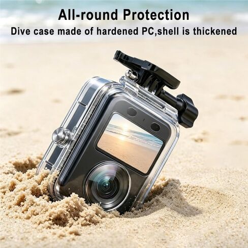 Dive Case for DJI Osmo 360 Camera | 45M/148FT Underwater Diving Housing Waterproof Case with Bracket Anti-Fog Inserts for DJI Osmo 360 Dive Accessories in Kuwait