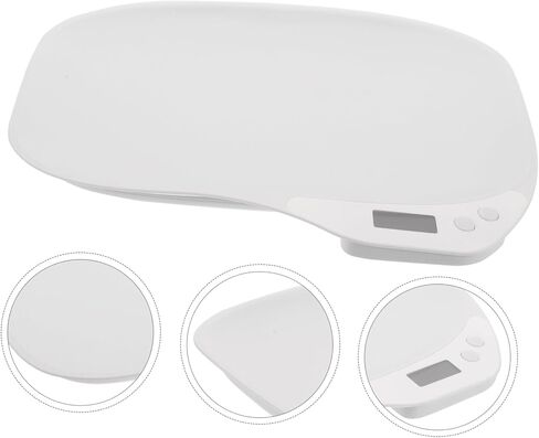 BESPORTBLE Pet Digital Scale for Puppies and Kittens Multi Use Electronic Weight Scale for Pets and Food with Precise Measurement for Newborns and Kitchen Use in Kuwait