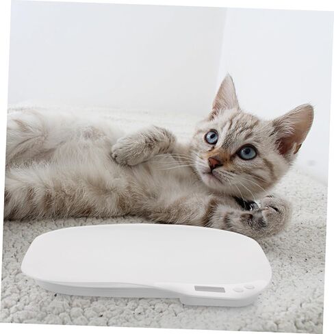 BESPORTBLE Pet Digital Scale for Puppies and Kittens Multi Use Electronic Weight Scale for Pets and Food with Precise Measurement for Newborns and Kitchen Use in Kuwait