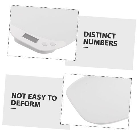 Totority Digital Pet Weight Scale with LED Display Capacity Electronic Scale for Puppies Cats Rabbits and Lightweight Portable Accurate Measuring Device in Kuwait