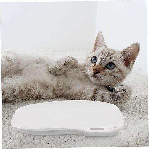 Totority Digital Pet Weight Scale with LED Display Capacity Electronic Scale for Puppies Cats Rabbits and Lightweight Portable Accurate Measuring Device in Kuwait
