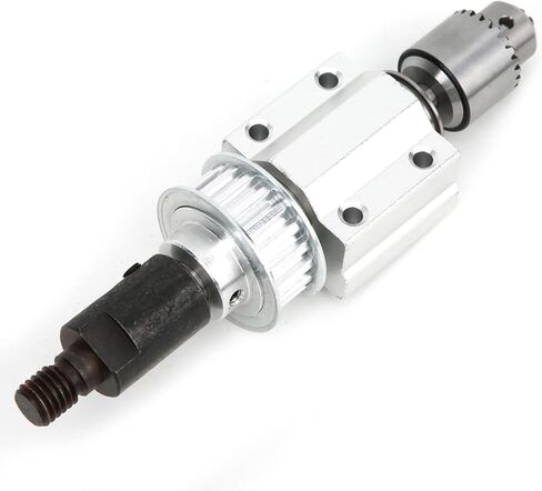 Fafeicy JTO Unpowered Spindle Assembly with M10 Chuck Key for Woodworking Cutting Tasks, Chucks with 3-4mm Clamping Range for DIY Enthusiasts in Kuwait