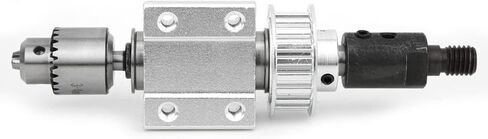 Fafeicy JTO Unpowered Spindle Assembly with M10 Chuck Key for Woodworking Cutting Tasks, Chucks with 3-4mm Clamping Range for DIY Enthusiasts in Kuwait