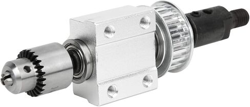 Fafeicy JTO Unpowered Spindle Assembly with M10 Chuck Key for Woodworking Cutting Tasks, Chucks with 3-4mm Clamping Range for DIY Enthusiasts in Kuwait