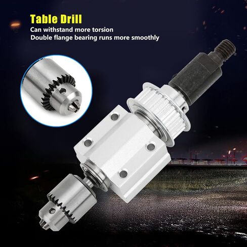 Fafeicy JTO Unpowered Spindle Assembly with M10 Chuck Key for Woodworking Cutting Tasks, Chucks with 3-4mm Clamping Range for DIY Enthusiasts in Kuwait