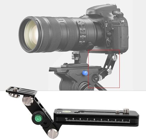 Telephoto Lens Support Bracket,Telephoto Zoom Lens Bracket Set Long Focus Camera Support Quick Release Plate Bird Watching(F120-38) in Kuwait