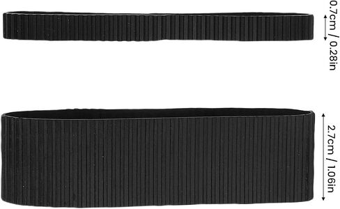 Keenso Camera Lens Rubber Grip, Fit for 24-105mm F4 Art Antislip Lens Zoom Grip Focus Rubber Ring Replacement for 24-105mm F4 Art Photography Outdoor Travel Sports in Kuwait