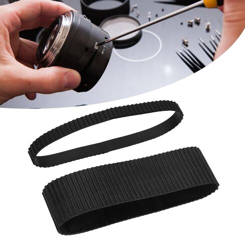 Keenso Camera Lens Rubber Grip, Fit for 24-105mm F4 Art Antislip Lens Zoom Grip Focus Rubber Ring Replacement for 24-105mm F4 Art Photography Outdoor Travel Sports in Kuwait