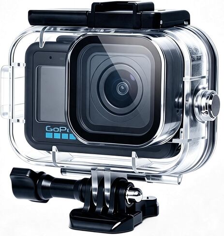 Waterproof Case for GoPro Mission 1 Pro/1,Dive Case Protective Shell Action Camera Accessories Diving Photography for GoPro Mission 1/Pro in Kuwait